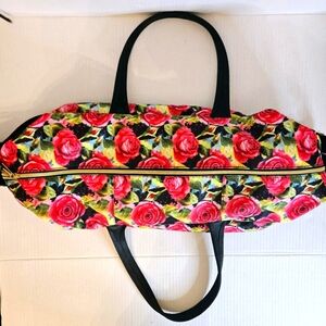 JUICY COUTURE Floral Tote Bag, Duffel, Carryon Travel, Vacatation, Summer, 90s